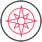 Logo for the Compass Center.